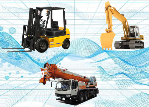 Crane, excavator and forklift parts supply